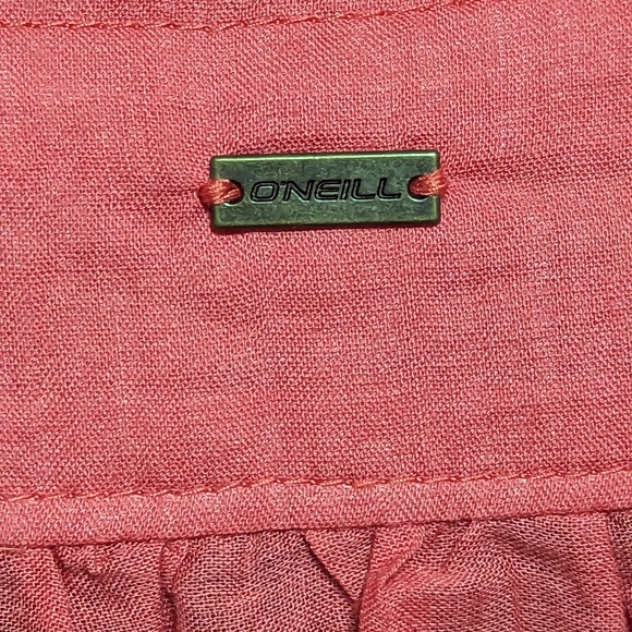 NWT O'Neill Lexie Sleeveless Mauve Embroidered Eyelet Top Size Medium - Picture 6 of 8